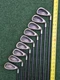 VTG RH Callaway Big Bertha Iron Set 3456789SW Wedge RCH 75i R Flex Graphite LOOK