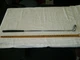 RAY COOK M-1 3-G   MALLET SLOT LINE PUTTER--NEEDS GRIP --36  INCHES 