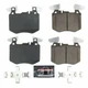 PowerStop Disc Brake Pad Set - PowerStop-Z23 Daily Driver Carbon-Fiber Ceramic B