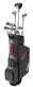 Wilson Profile Red Long with Stand Bag Complete Set Club Set Graphite New Wilson Profile Red Long with Stand Bag Complete Set Club Set Graphite New