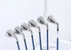 Xxio 13 Iron Set 6-Pw, Aw Stiff Flex Xxio Mp 1300 Graphite 13342512 Good