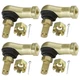 2 Sets Of Tie Rod End Kits for Yamaha Grizzly 400 YFM400FG 4X4 2007-2008