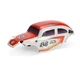 Pro-Line Racing Class 1 VW Bug Red Race Body Conversion Kit and Flat Iron Tires