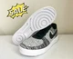 🔥Men's Size 9 - Nike Air Force 1 Flyknit 2.0 Low Oreo AV3042-001