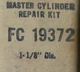 Vintage Wagner Master Cylinder Repair Kit fits Plymouth Dodge 1961 (FC19372)