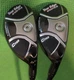 Very nice Tour edge Exotics c722 3 and 4 hybrid set Fujikura Ventus 8 S shafts