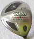 TITLEIST PRO-TRAJECTORY 980F 3 WOOD 15* - TITLEIST 4375 GRAPHITE SHAFT - S FLEX
