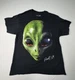 Roswell NM Alien Graphic T Shirt XL Black UFO Flying Saucer Tee 