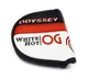 NEW Odyssey White Hot OG Heel Shafted Mallet Golf Putter Headcover
