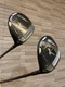 MIZUNO ST200X Fairway Wood Set 3W 15&deg; 5W 18&deg; ATTAS S Flex With Cover Right Hand