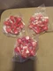 Pro Line Series Cast Iron Wheel Handle Square Stem Fits 2" Red 3 Units 
