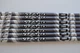 Honma Vizard I60S Stiff Flex Graphite Iron Shafts 5-AW .355 Taper Tip Pullouts