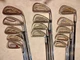TOMMY ARMOUR IRONS LOT OF 14 845S SILVER SCOT 855S GRAPHITE STEEL 35"- 40"