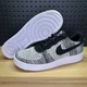 Nike Air Force 1 Flyknit 2.0 Oreo Black White Low Shoes AV3042-001 Men&rsquo;s Size 14