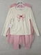 BTween girls 5-piece mix and match clothing set a long sleeve top,tutu skirt Sz6