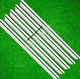 NIPPON N.S. PRO 8950GH 93g Iron Golf Shafts .370 Tip Senior Flex 6-PW Set Of 5