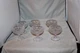 Fostoria American Clear Low Sherbert Glasses, 3 1/2", Lot of 6