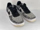 Nike Air Force 1 Flyknit Low Black White Men's Sz 10 Sneakers AV3042-001