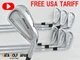 7Pcs MIZUNO MP-57 Iron set 4-5-6-7-8-9-P PW Stiff NS PRO 950GH RH Irons Golf
