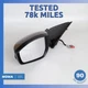 15-17 Land Rover Discovery Sport L550 Left Rear View Mirror Assembly OEM 78k