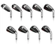 9 New Clubs 4-Pw,Aw,Sw Acer XDS Hybrid Irons Steel Regular Standard Mens Length
