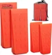 UNCO- Tree Felling Wedges with Spikes, 4Pack, 5.5" & 8" Wedges with Storage Bag,