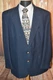 Hart Schaffner Marx Men Jack Nicklaus Golden Bear 2 Metal Button Blazer Sz 44R