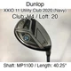 Dunlop XXIO 11 Utility Club 2020 (Navy) H4 Hybridー 20 40.25" MP1100 Stiff Regula