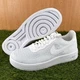 Nike Air Force 1 Flyknit 2 White Sneakers AV3042-100 Men&rsquo;s 8.5 / Women's 10