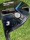 Tour Edge Hot Launch E522 Houdini Sole Fairway 3-Wood Golf Club Black