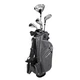 PowerBilt Junior Boys' Silver Series Ages  9-12 RH Golf Club Set New!