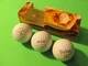 Vintage MacGregor Jack Nicklaus Golden Bear 2, One Sleeve of 3 Balls. 