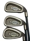 Callaway Big Bertha X-12 Irons RCH 99  Clubs  5,7,8 Graphite Shafts RH Firm Flex