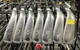 Ping G400 Black Dot 6-P+U+S Irons Set PING AWT 2.0 Regular Flex Steel MRH USED