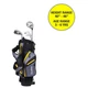 Tour Edge HL-J 3 Club & Stand Bag Junior Golf Set NEW Right Hand Ages 3-6 Yellow