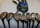 Cobra T-Rail Hybrid Irons 7-PW AW SW Ultralite 50R Graphite RH JumboMax XL Grips