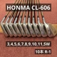 USED Vintage HONMA CL-606 1-Star Forged Iron 10pcs Set 3-11, SW Titanium Boron R
