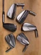 Ping i525 iron head set. Green dot. 5-9 head only.  PW includes shaft.