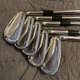 MIZUNO-mp64 Average Condition, Grips Are Basically New, 6-pw With Steel Shaft