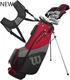 WILSON Men's Profile SGI Complete Golf Club Package Set - Men's and Senior, NEW WILSON Men's Profile SGI Complete Golf Club Package Set - Men's and Senior, NEW