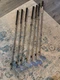 Mizuno MP-25 left handed P-5 irons