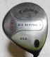 CALLAWAY BIG BERTHA S2H2 3 WOOD - UNMARKED GRAPHITE SHAFT -KELMAC GRIP