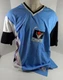 1996-97 Cleveland Cavaliers GameIssued Blue Shooting Shirt 50th Patch 2XL 5