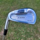 Left-handed Mizuno T-Zoid MX-20 6 Iron Regular Flex Steel