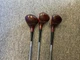RARE 1941 MACGREGOR TOMMY ARMOUR BEN HOGAN MODEL WOODS 1,3,4 REC 4393 MINT