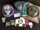 Roswell Landing 50th Anniversary Items /Alien Lot-T-Shirts/Hat/Magnet/Decal UFO