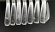 TaylorMade 2023 P-7MC Iron Set 4-PW Stiff Project X Loading Zone 120g RH Used