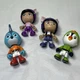 Top Wing Cartoon Movie 5 Piece Set Mini PVC Action Figure Nick Jr Toy Collection
