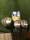 Adams Ladies Idea A7 OS Woods Set (Driver, 3W, 5W) 45g Lightweight Graphite VGC