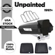 Advanblack Unpainted Razor Rear Tour Trunk Pack Top Box Fits Harley Touring 97+